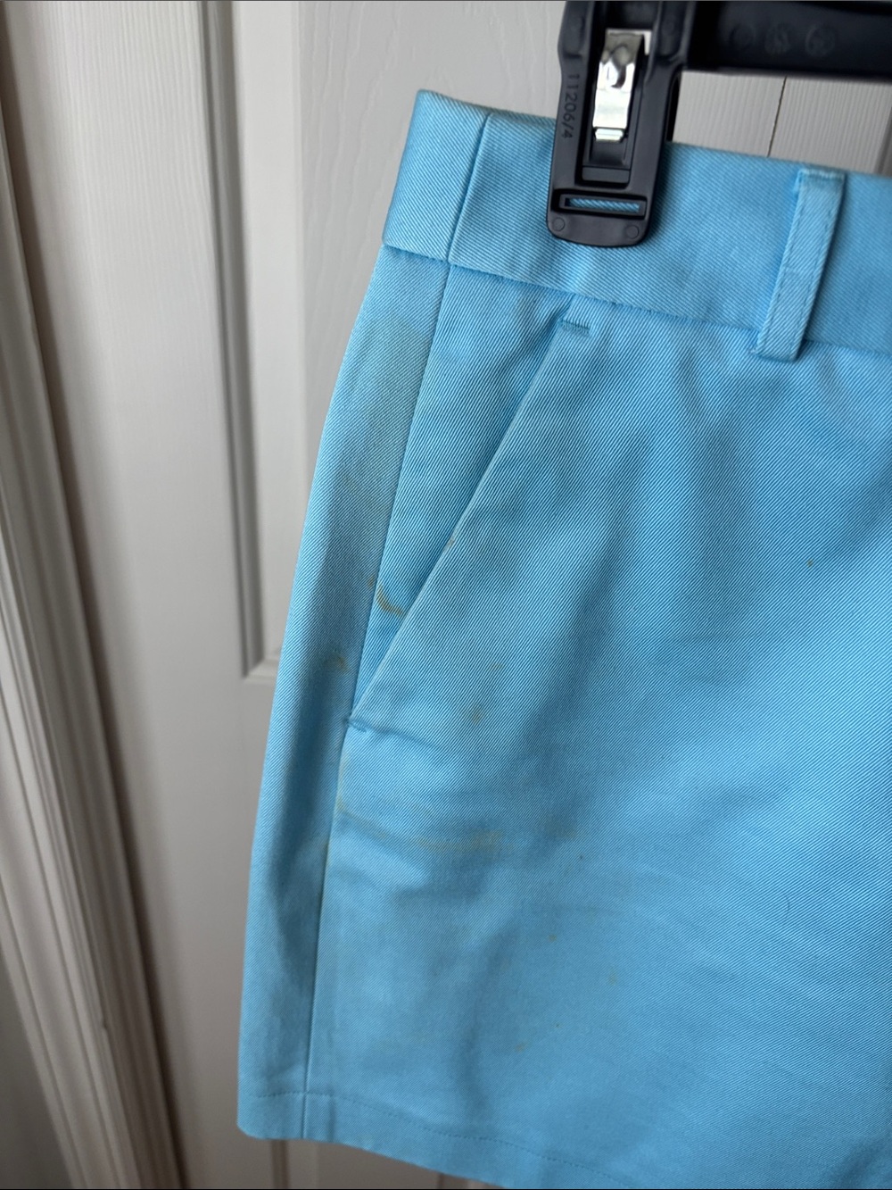 KORS Michael Kors Baby Blue Vintage Mini Skirt and Bomber Jacket - Picture 10 of 12